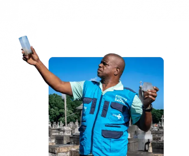 Karyawan Nyamuk Sedunia melepaskan nyamuk