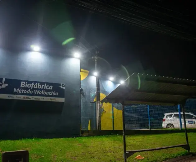 outside shot of the wolbito do brasil bio factory