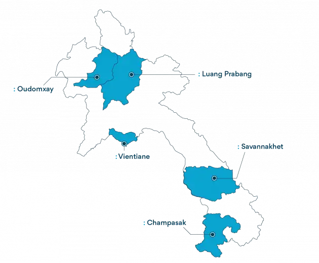 Peta Laos WMP