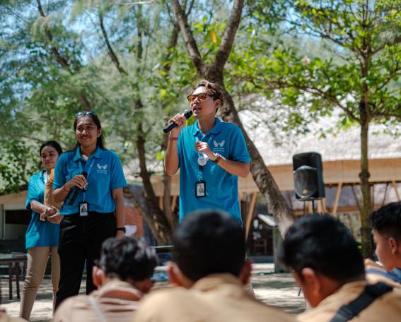 Keterlibatan masyarakat di WMP Bali