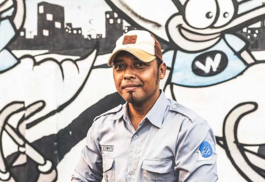 Seniman Andri Kuswanto