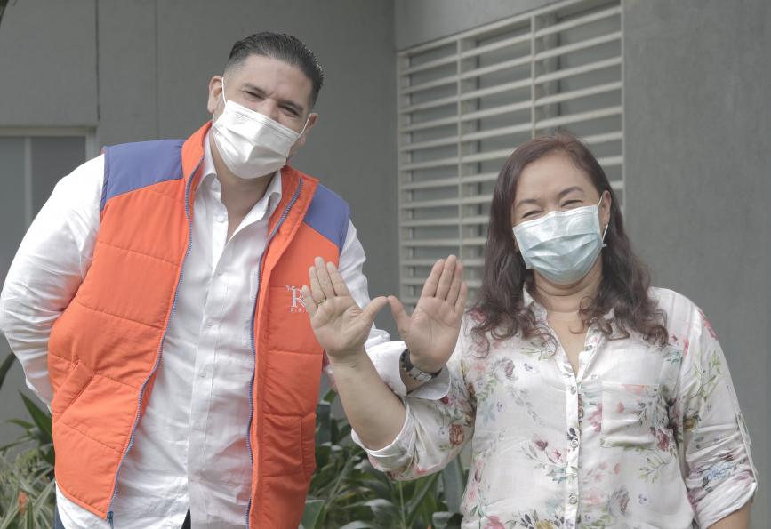 Carlos Arizabaleta dan Sandra Cardona