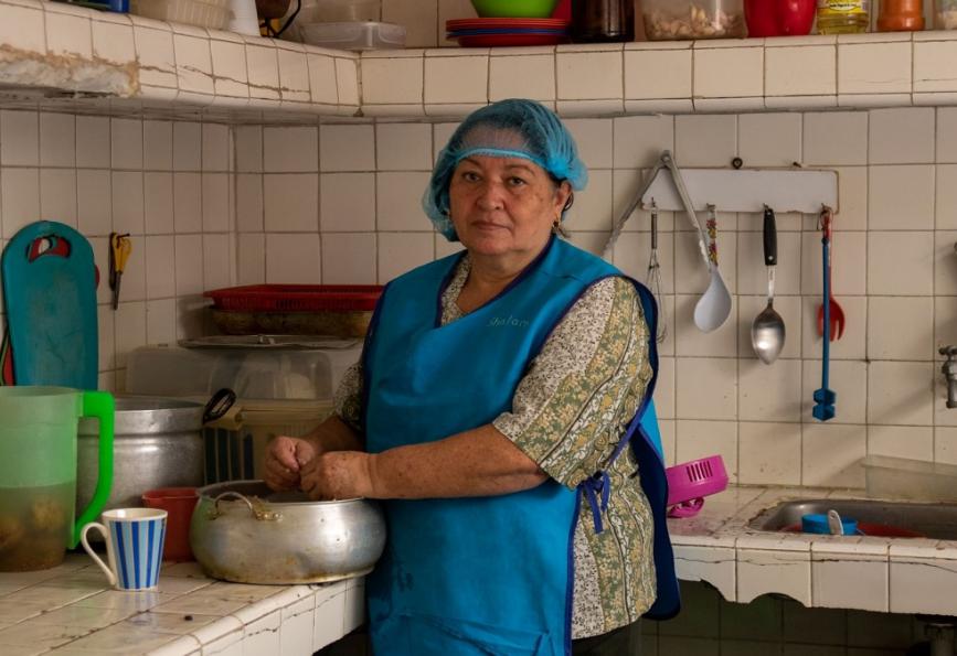 Mariela Hincapié, Manajer Dapur Komunitas dan Presiden Jaringan Pengguna Jaringan Kesehatan Tenggara