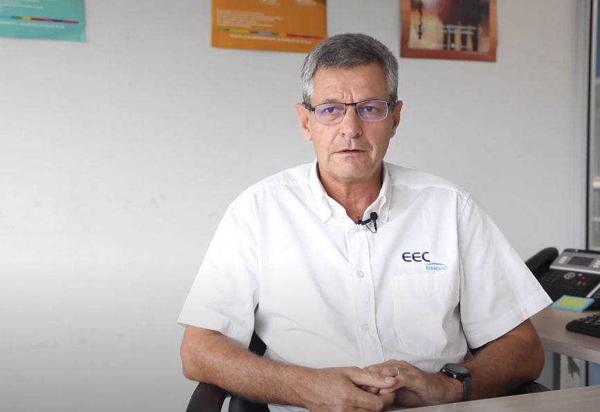 Philippe Mehrenberger, Direktur Eksekutif EEC ENGIE, penyedia energi di Nouméa