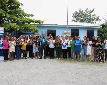 Foto bersama dari Timor Leste dengan WMP