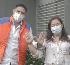 Carlos Arizabaleta dan Sandra Cardona